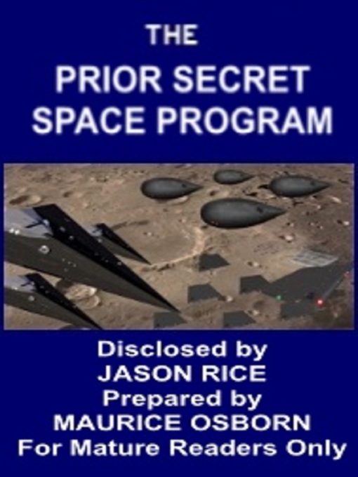 Title details for The Prior Secret Space Program by Maurice Osborn - Available